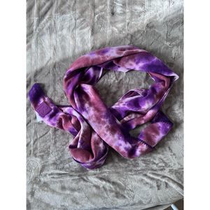 C.c scarf winter tie dye pink purple nwt